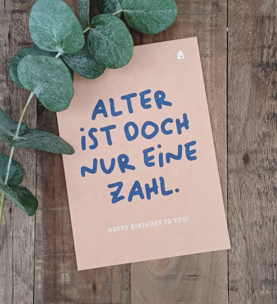 ALTER IST DOCH NUR EINE ZAHL.